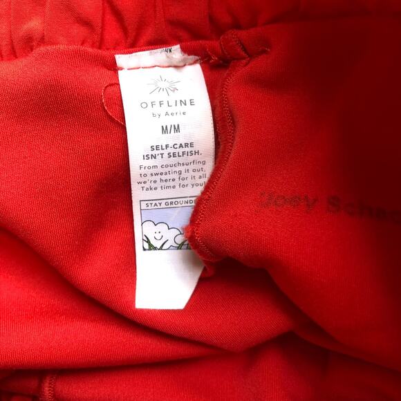 Offline By Aerie Low Rise 2” Hot Stuff Athletic Shorts Red - Picture 6 of 9